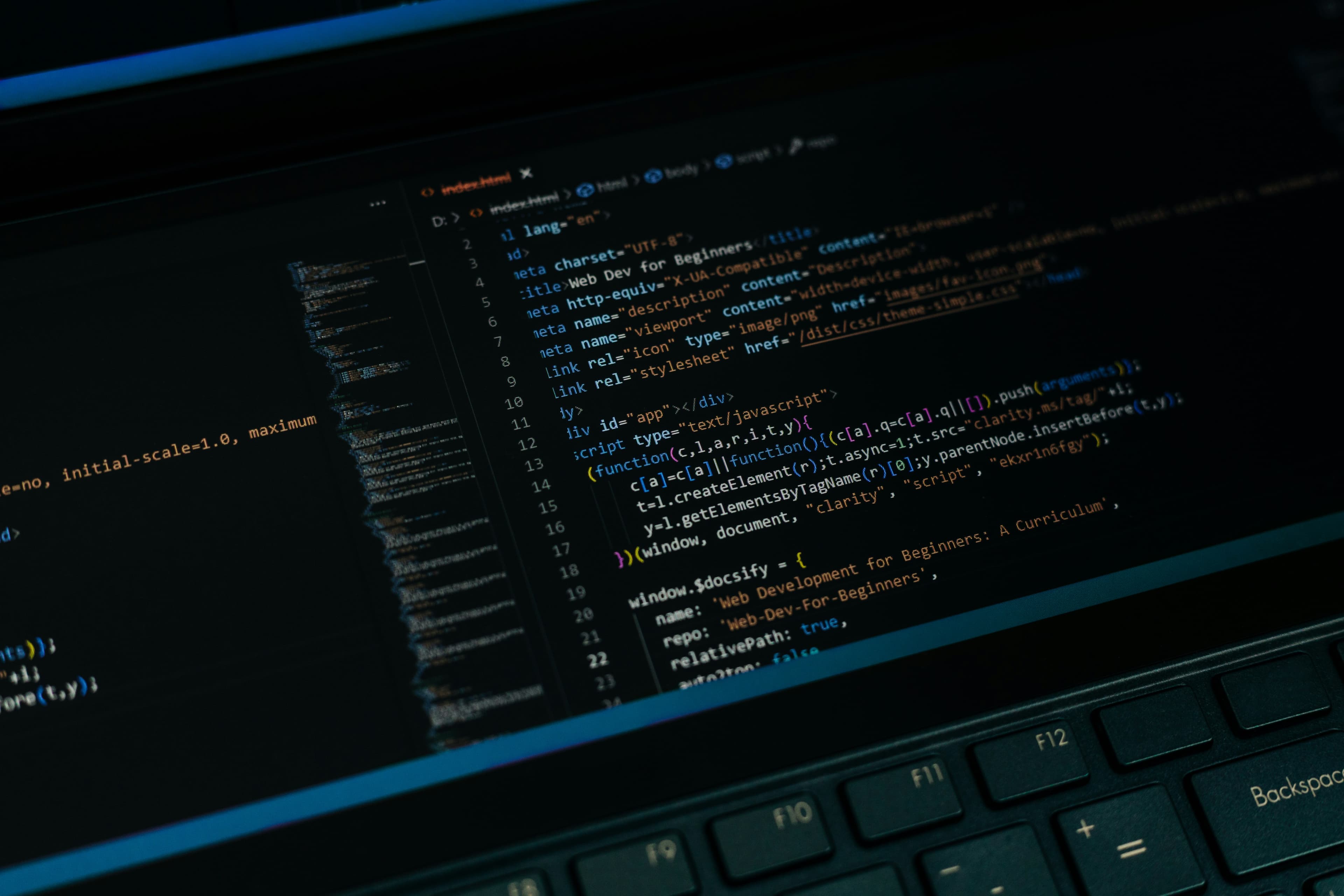 website code